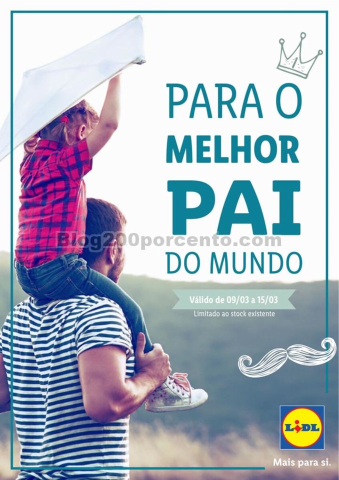 Antevisão Folheto LIDL Dia do Pai Promoções de 