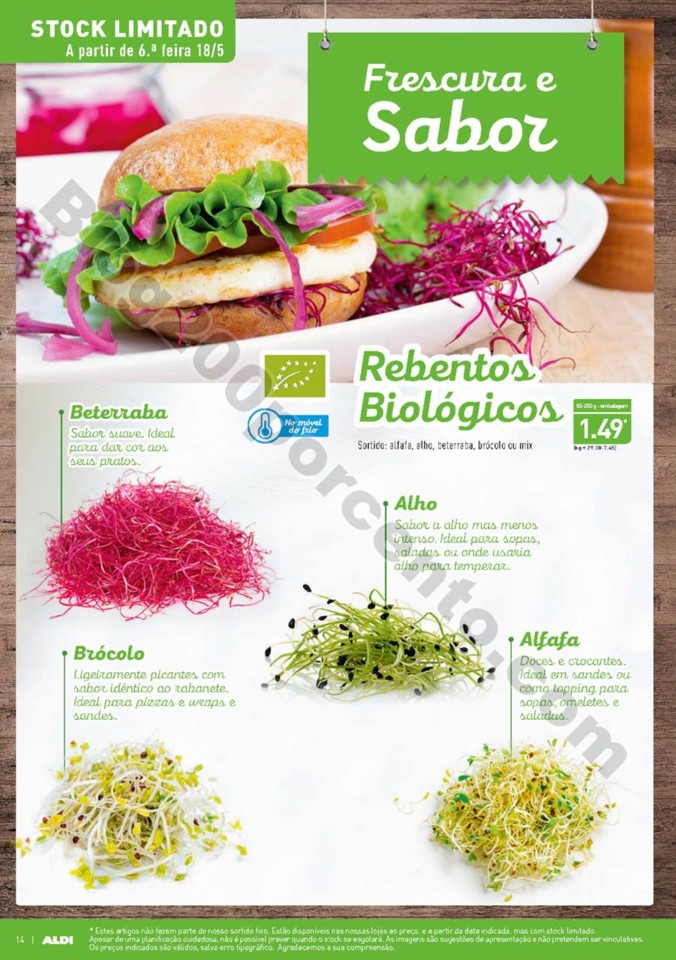 Antevisão Folheto ALDI Promoções a partir de 16