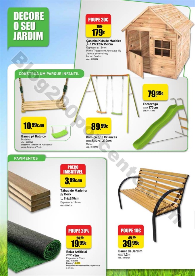 Antevisão Folheto AGRILOJA Especial Jardim promo