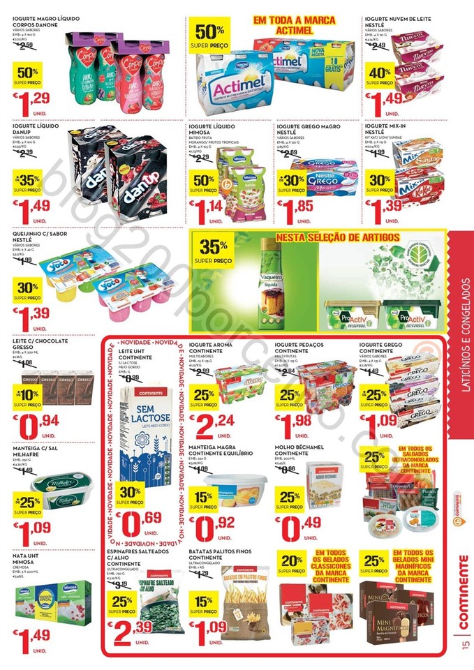 Antevisão Folheto CONTINENTE Promoções de 30 ag