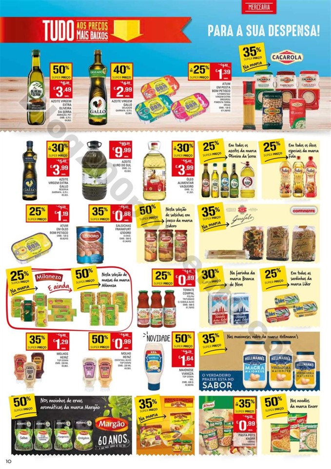 Antevisão Folheto CONTINENTE Promoções de 5 a 1