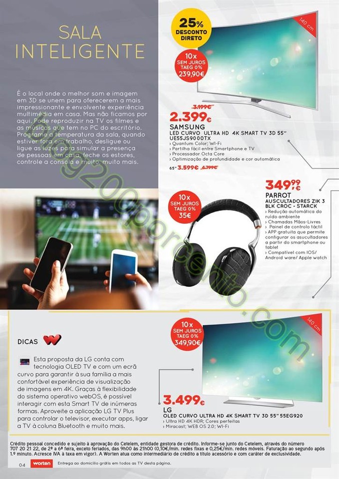 Novo Folheto WORTEN Promoções de 7 a 27 abril p 