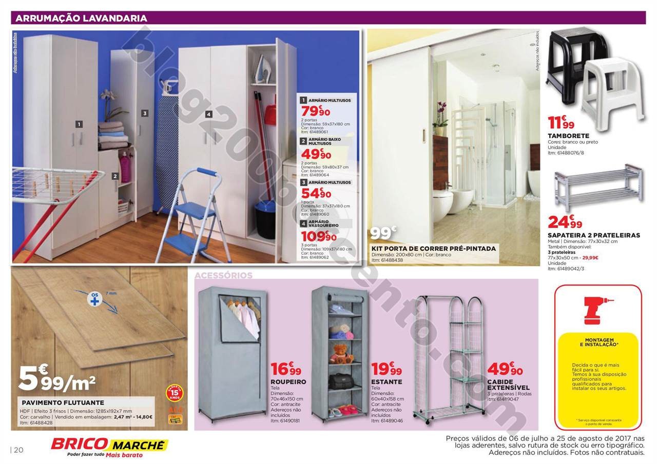 Antevisão Folheto BRICOMARCHÉ Promoções de 6 j