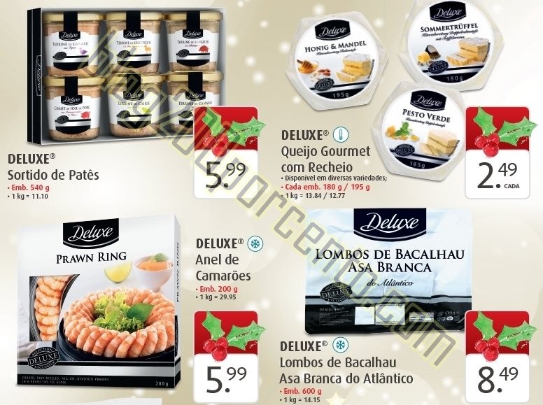 Antevisão Folheto LIDL Natal Deluxe promoções