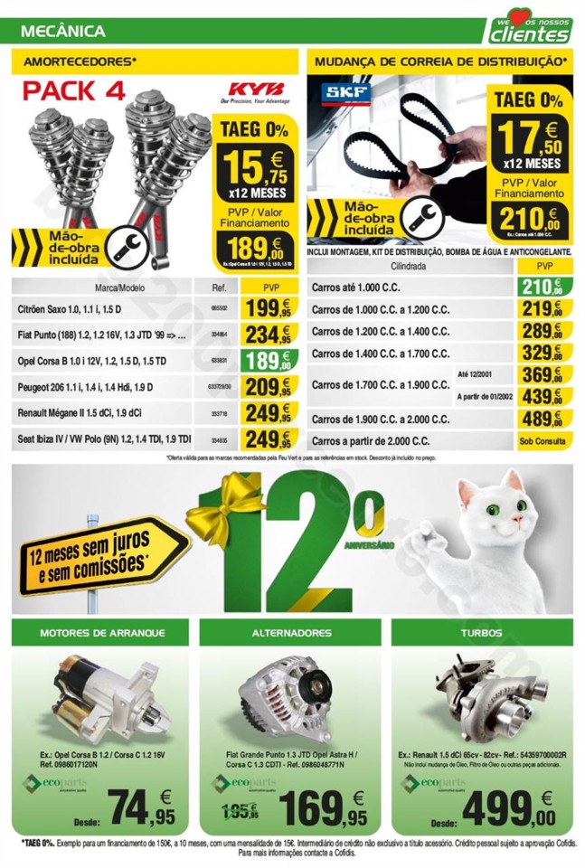 Antevisão Folheto FEU VERT Promoções de 30 outu