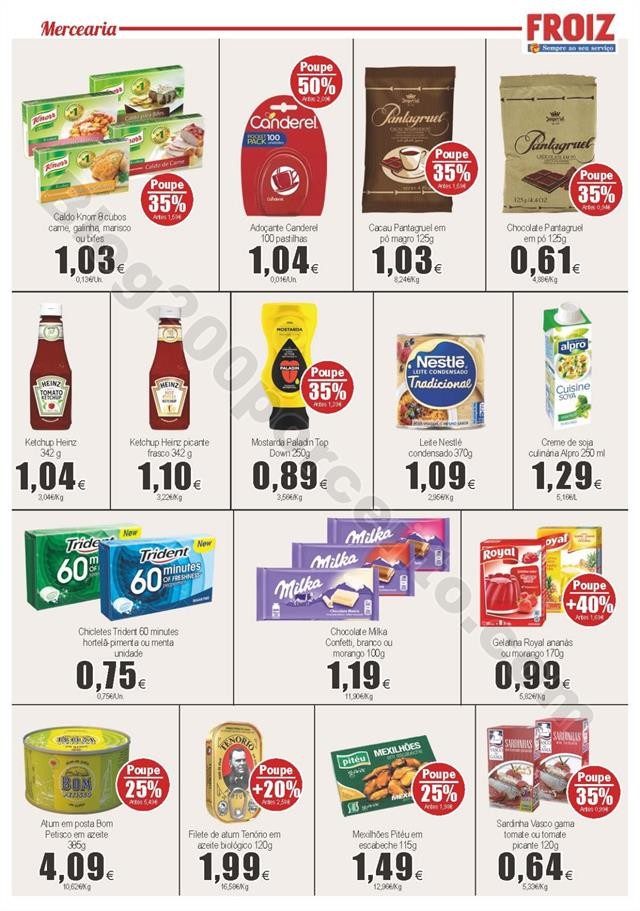Antevisão Folheto FROIZ Promoções de 16 maio a 