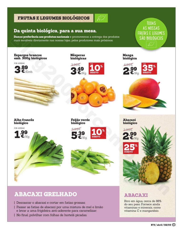 Antevisão Folheto GO NATURAL Promoções de 9 a 2