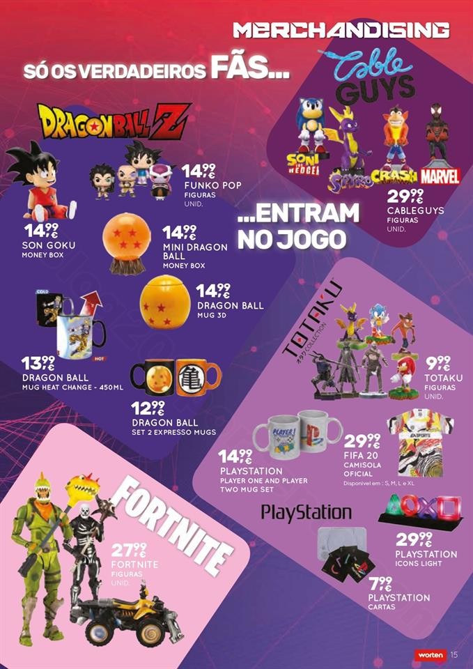 Antevisão Folheto WORTEN Gamer Promoções até 1