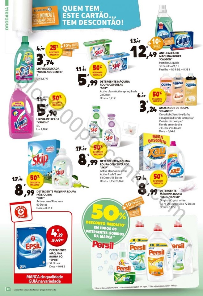 Antevisão Folheto E-LECLERC Promoções de 20 a 2
