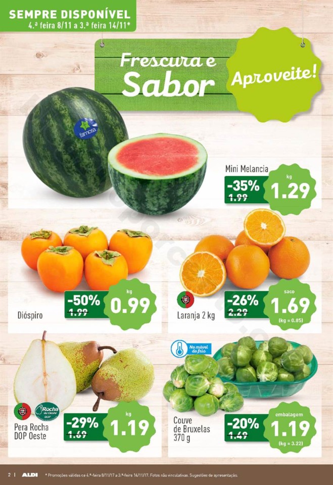 Antevisão Folheto ALDI Promoções a partir de 8 