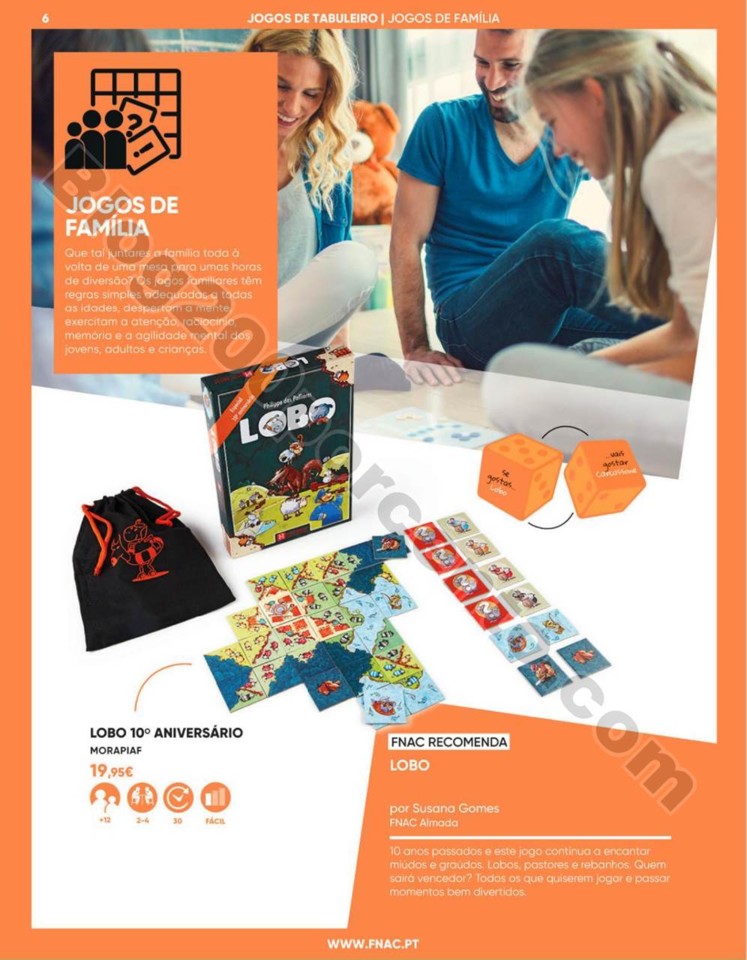 Antevisão Folheto FNAC Especial jogos tabuleiro p