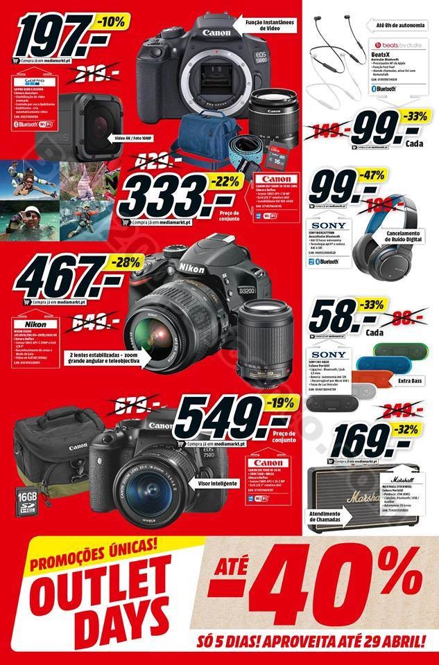 Antevisão Folheto MEDIA MARKT Outlet promoções 