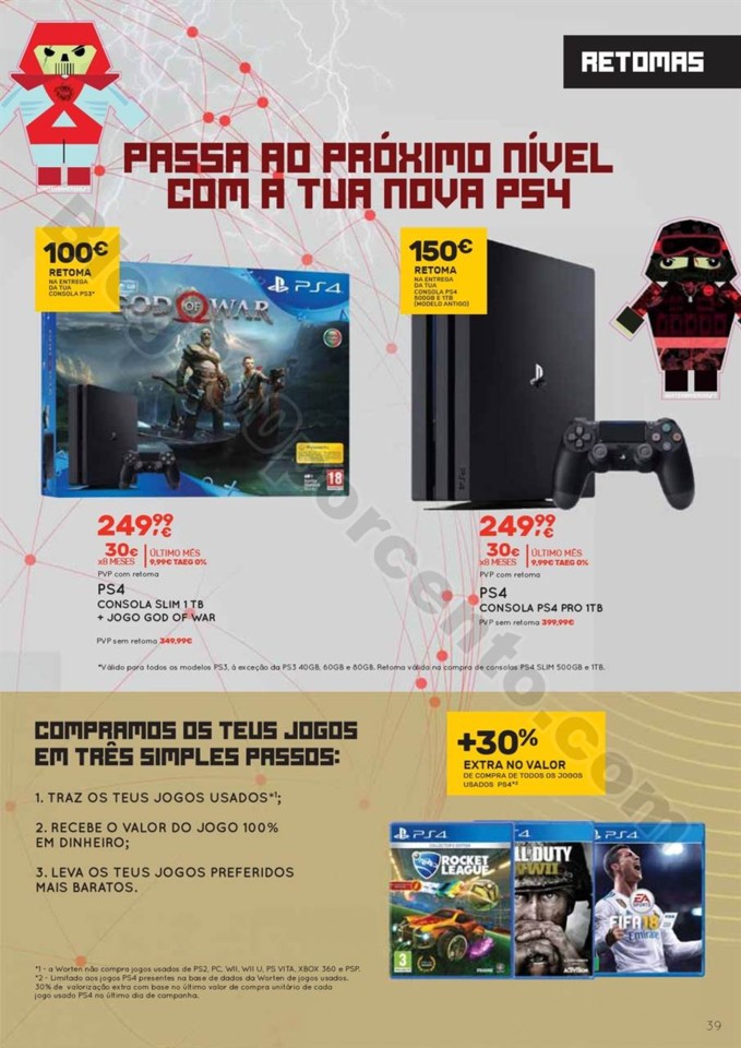 Antevisão Folheto WORTEN Gaming promoções de 26
