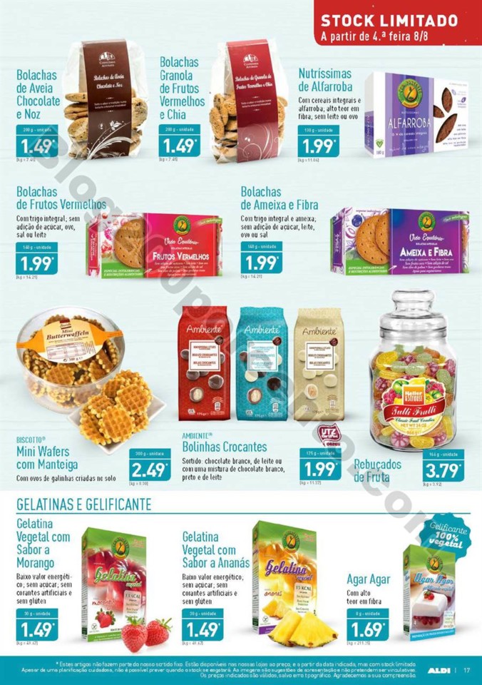 Antevisão Folheto ALDI Promoções a partir de 8 