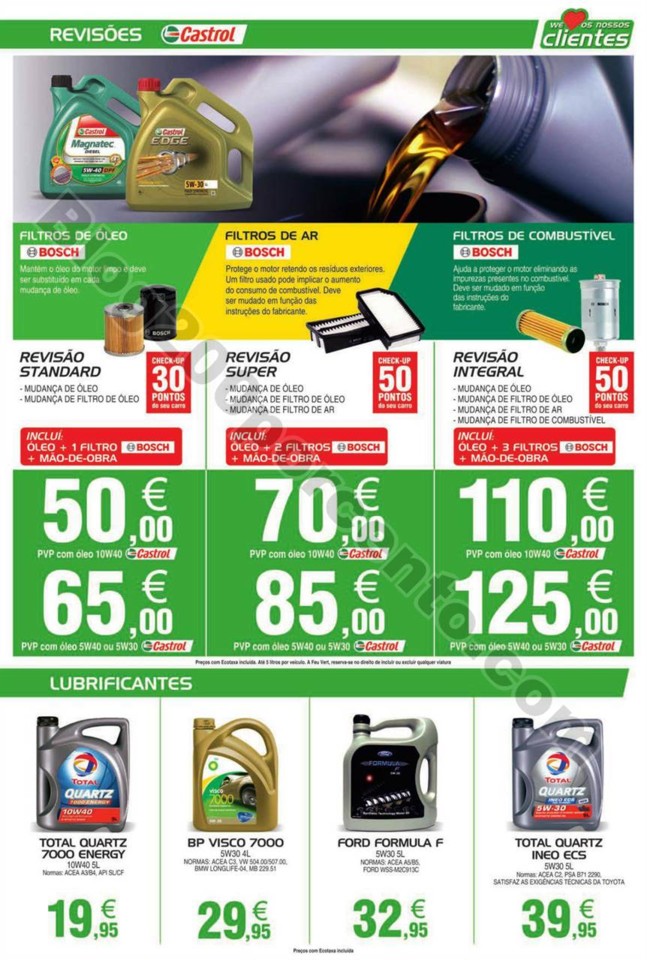 Antevisão Folheto FEU VERT Promoções de 3 a 30 