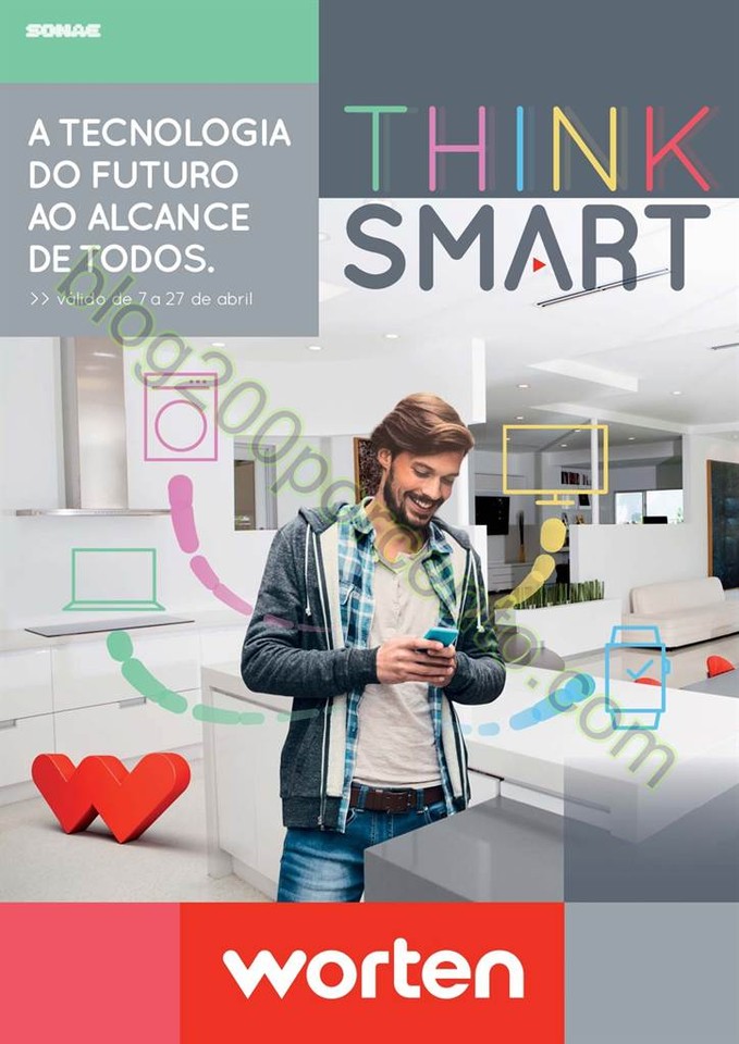 Novo Folheto WORTEN Promoções de 7 a 27 abril p 