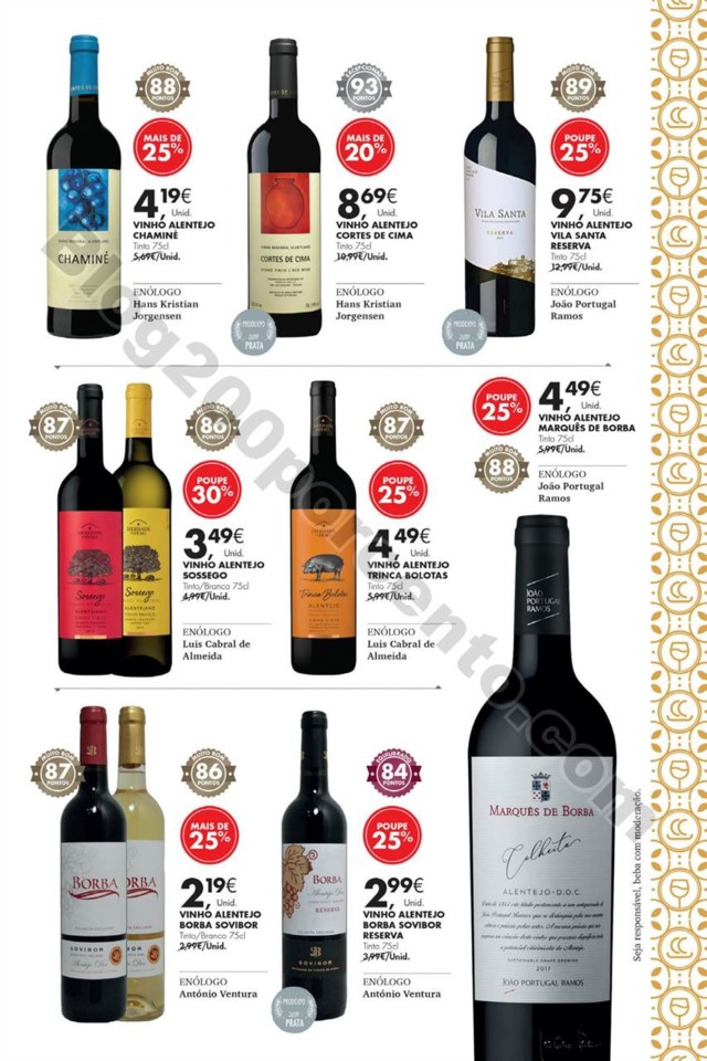 Antevisão Folheto PINGO DOCE Vinhos e Sabores Pro