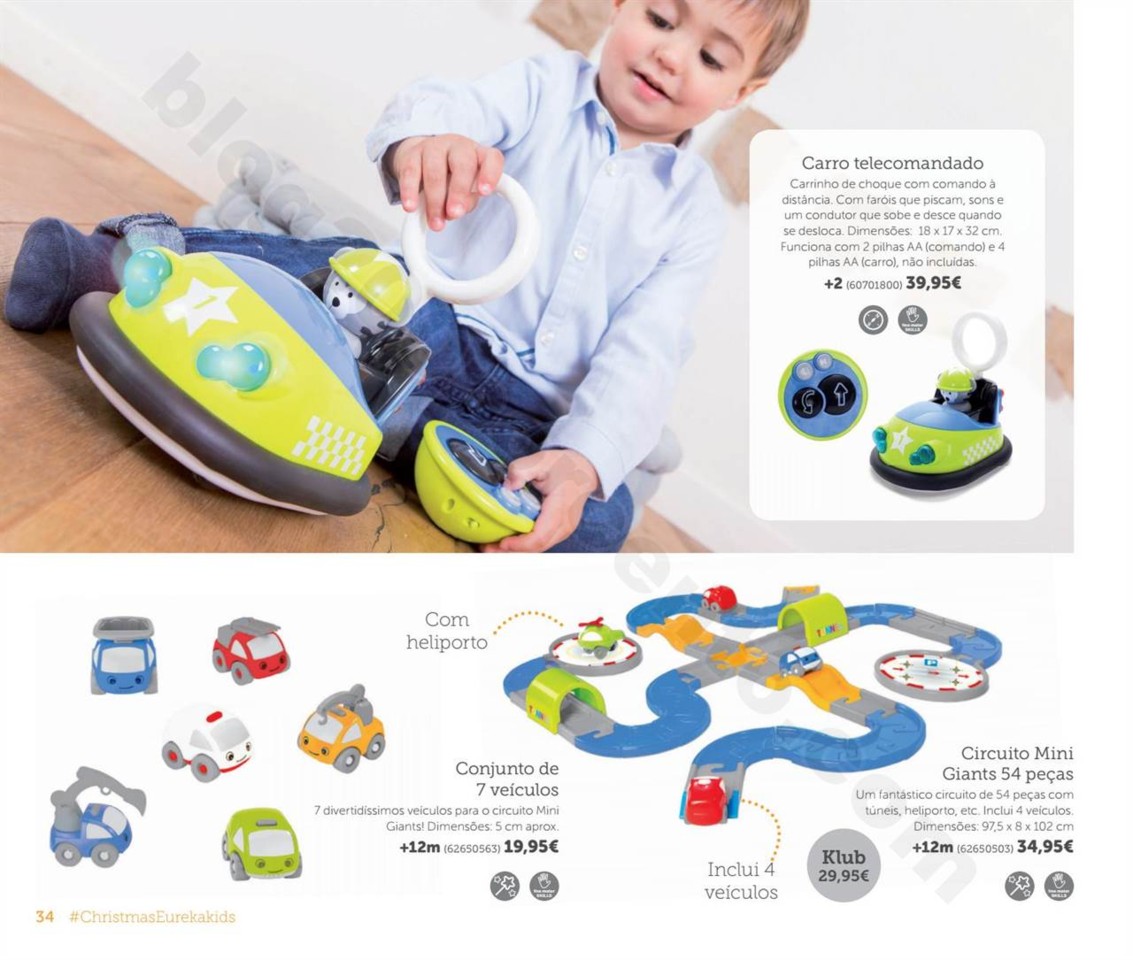 Antevisão Folheto Brinquedos EUREKAKIDS Natal 201