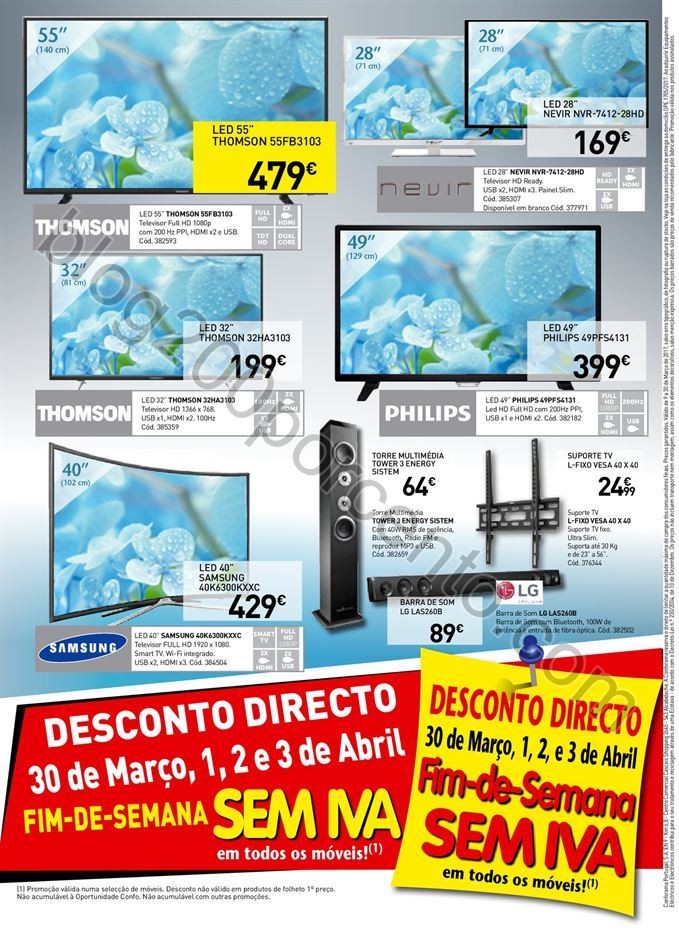 Antevisão Folheto CONFORAMA Nacional Promoções 