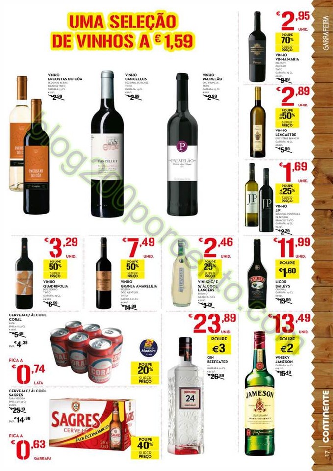 Antevisão Folheto MODELO - CONTINENTE Madeira de 