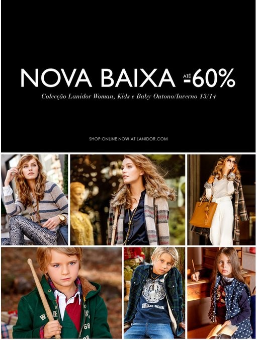 Nova baixa de preços | LANIDOR | até 60% desconto