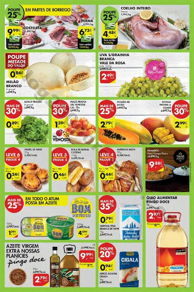 Antevisão Folheto PINGO DOCE Fim de semana - 11 a