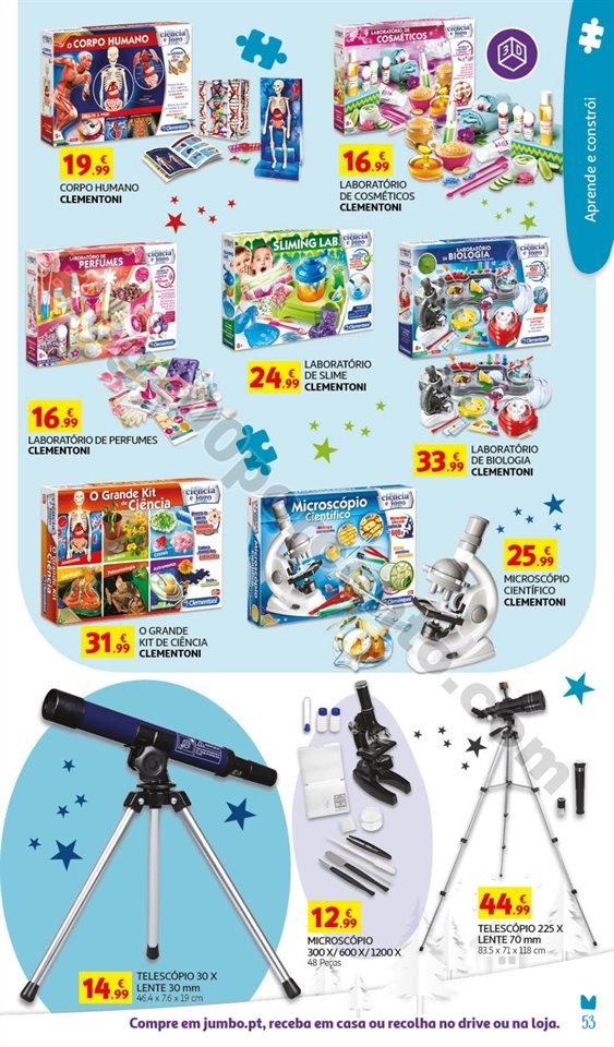 Antevisão Catálogo JUMBO Brinquedos Natal promo