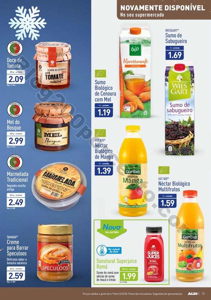 Antevisão Folheto ALDI Promoções a partir de 5 