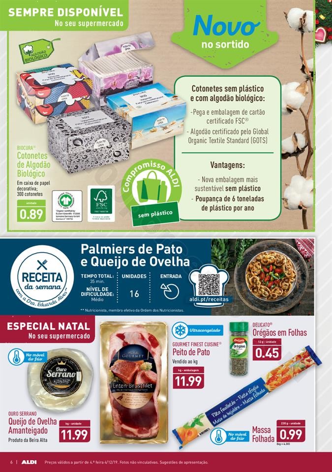 Antevisão Folheto ALDI Promoções a partir de 4 