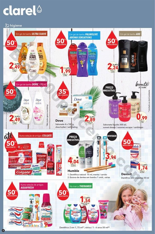 Antevisão Folheto CLAREL Promoções de 9 a 22 ma