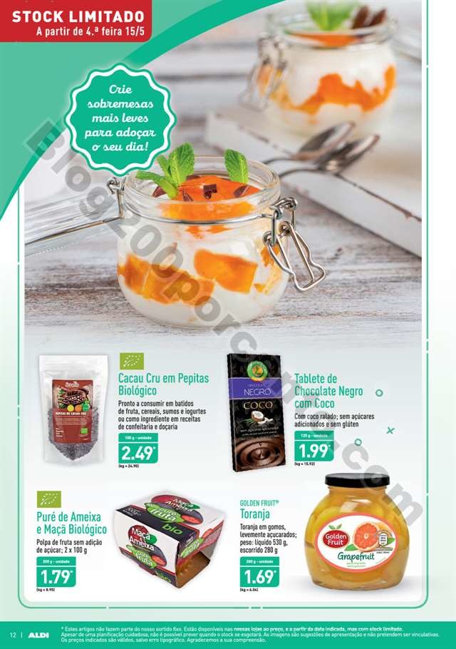Antevisão Folheto ALDI Promoções a partir de 15