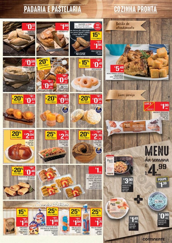 Antevisão Folheto CONTINENTE Maderia Promoções 