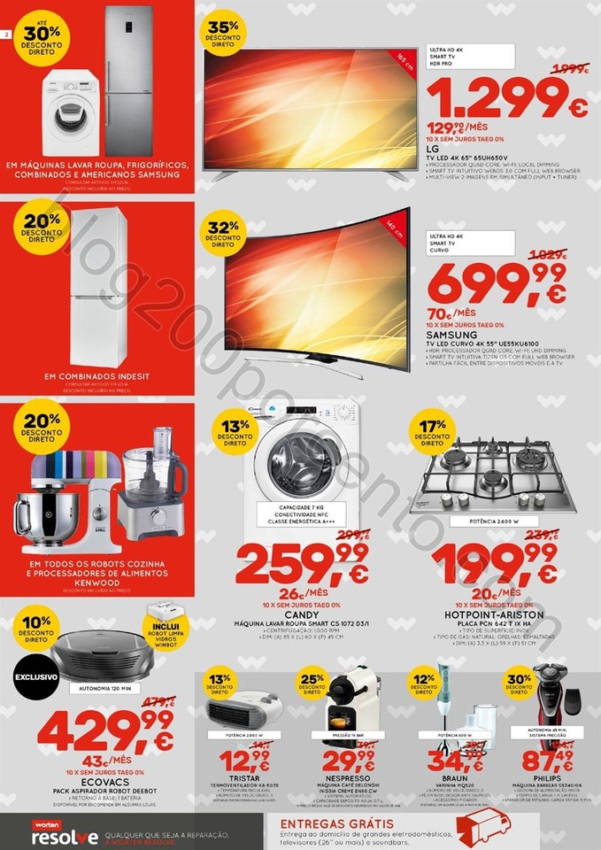 Antevisão Folheto WORTEN Saldos promoções de 12