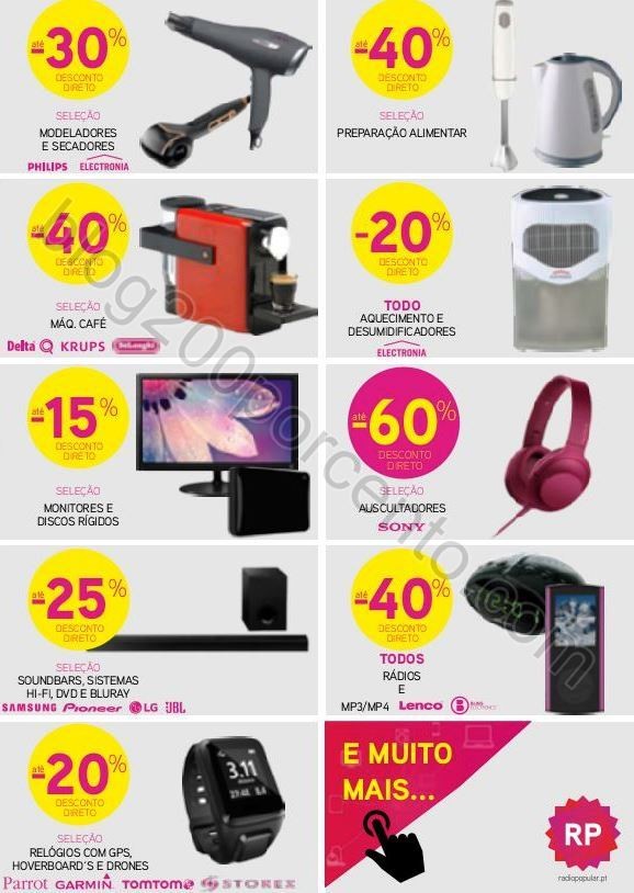 Antevisão Folheto RADIO POPULAR Fim de semana de 