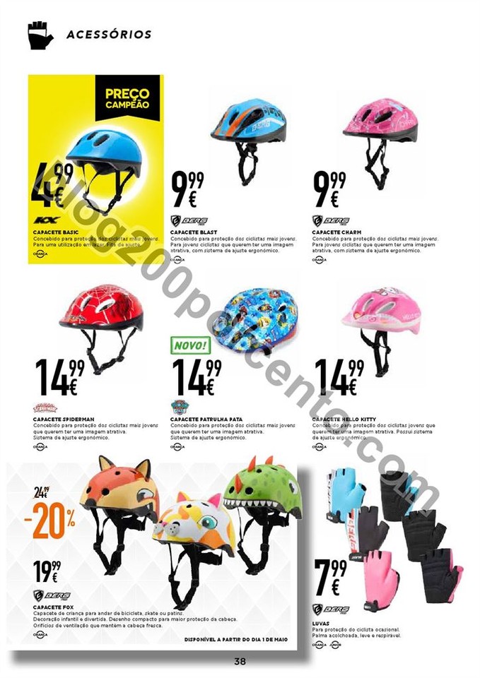 Novo Folheto SPORT ZONE Ciclismo de 27 abril a 1 j