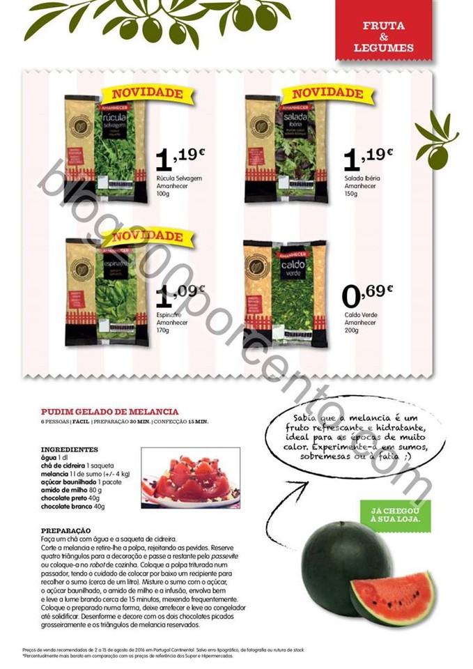 Novo Folheto AMANHECER Promoções até 15 agosto 