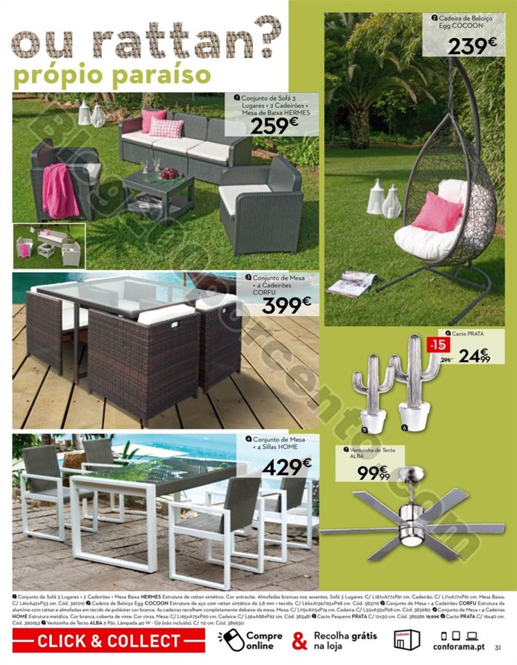 Antevisão Folheto CONFORAMA Promoções de 3 maio