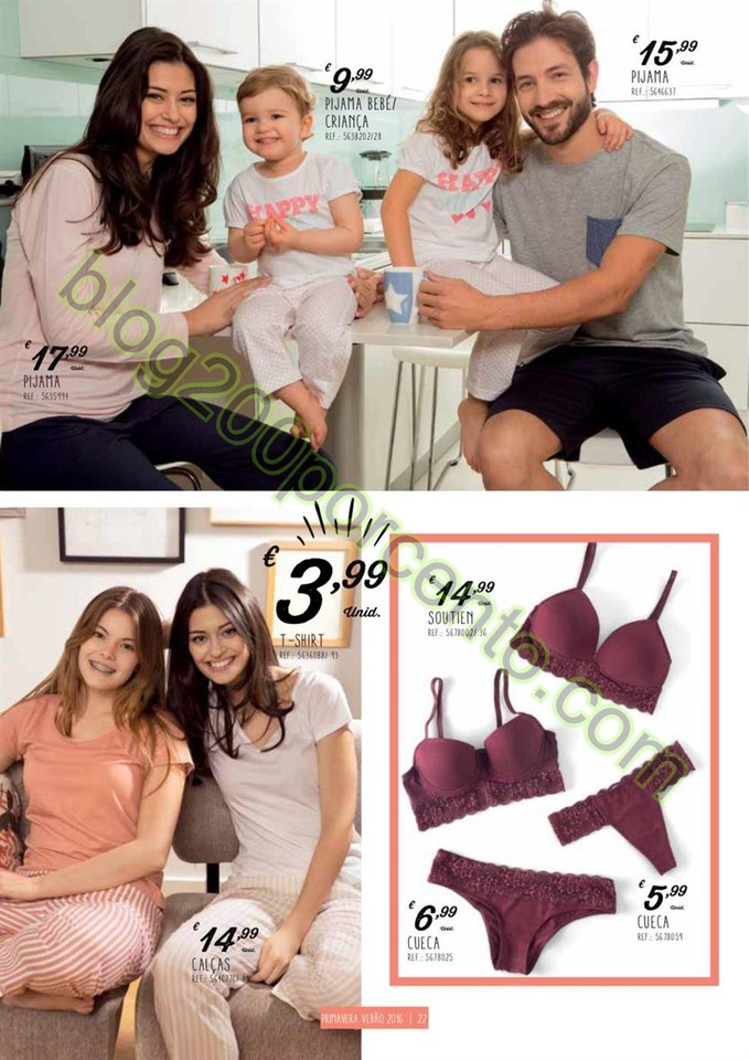 Antevisão Folheto CONTINENTE Moda Primavera de 8 