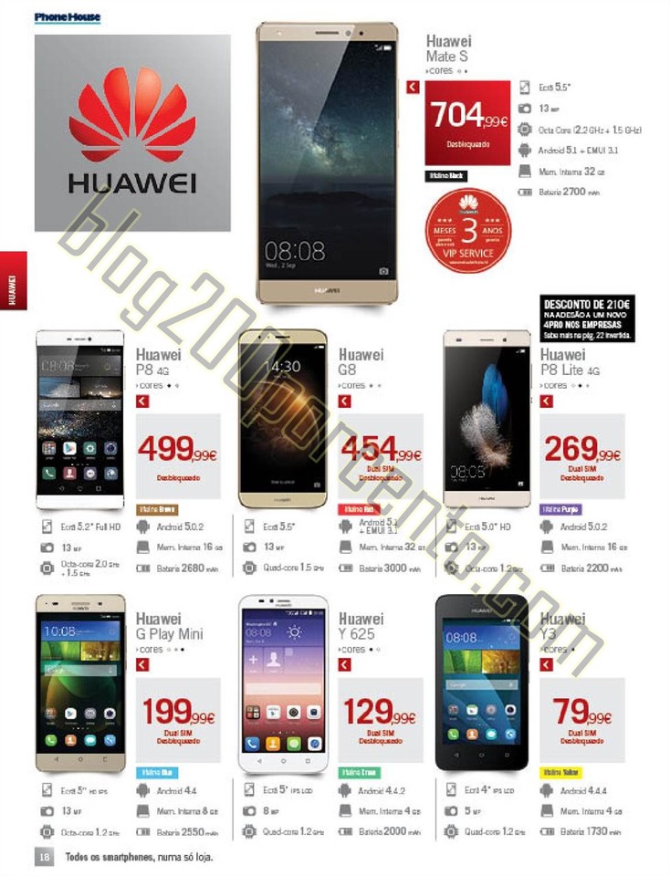 Novo Folheto PHONE HOUSE Natal promoções de 30 n