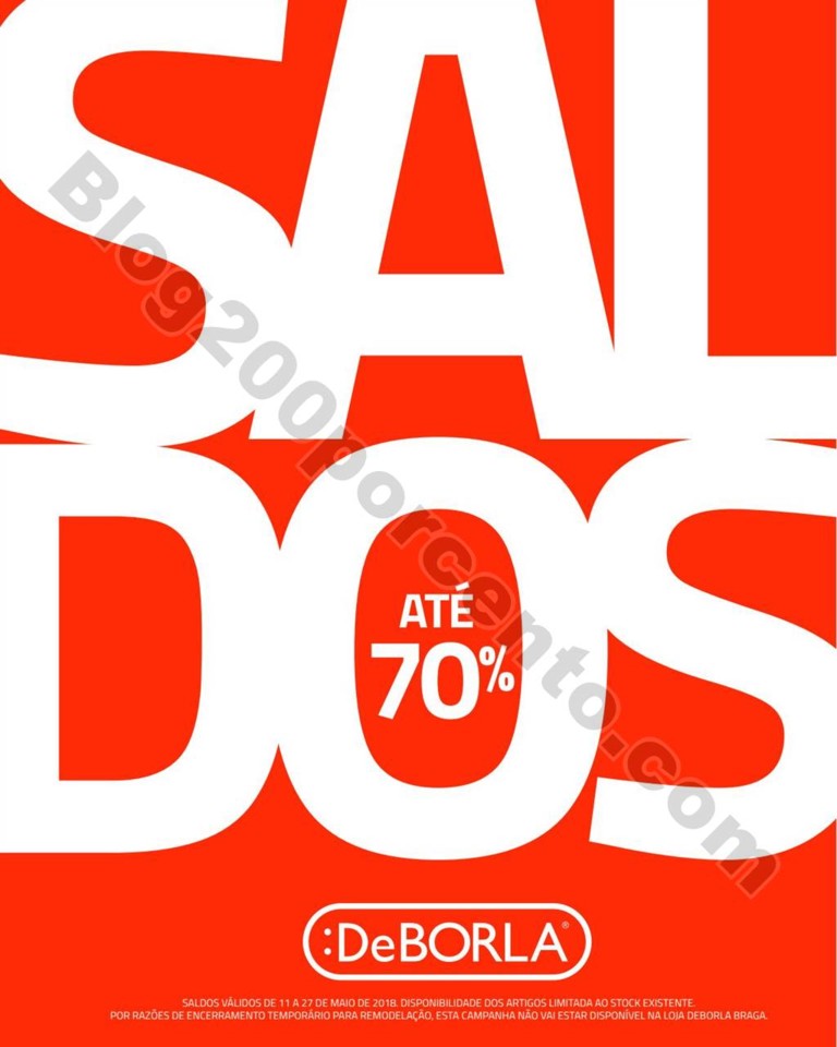 Antevisão Folheto DEBORLA Saldos promoções de 1
