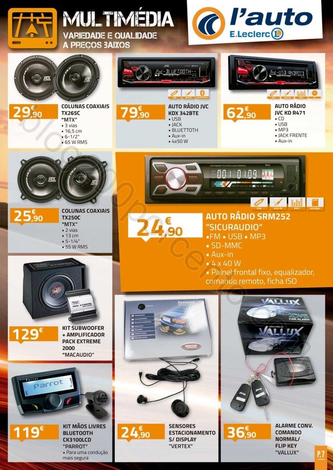 ANtevisão Folheto E-LECLERC Auto Promoções de 1