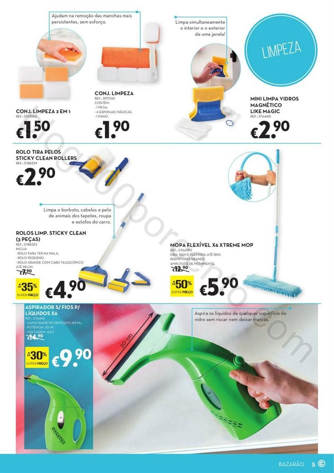 Antevisão Folheto CONTINENTE Bazarão promoções