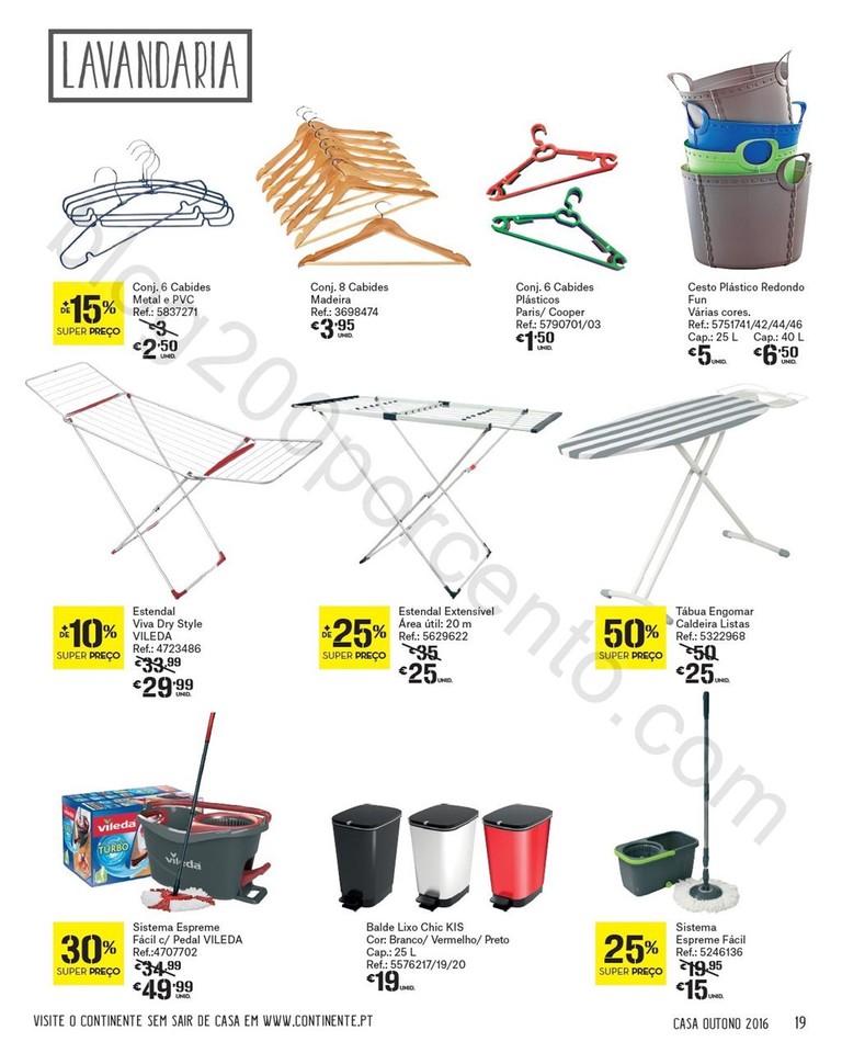 Antevisão folheto CONTINENTE Casa Outono de 18 a 