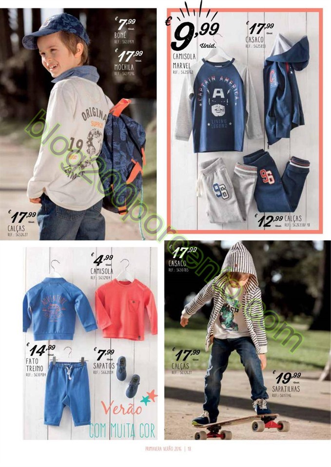 Antevisão Folheto CONTINENTE Moda Primavera de 8 