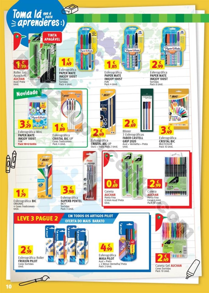 Antevisão Folheto JUMBO Regresso às aulas promo