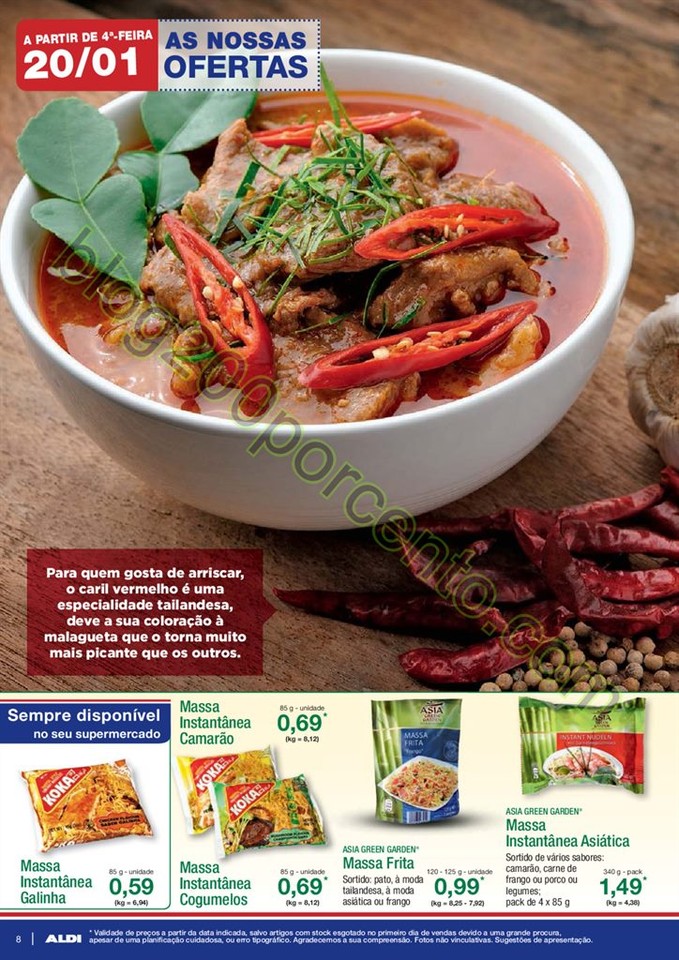 Antevisão Folheto ALDI Promoções a partir de 20