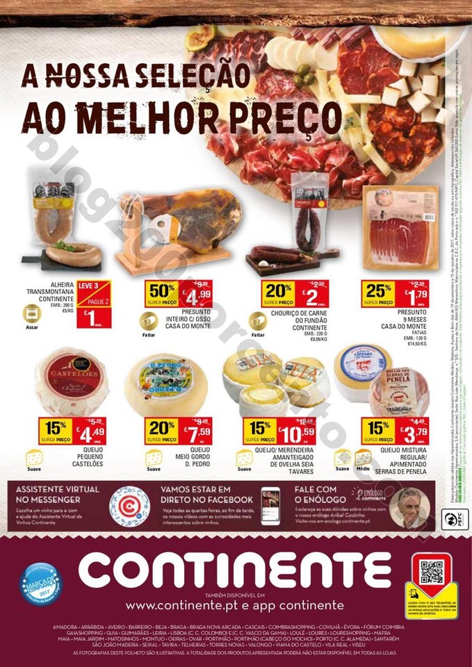 Antevisão Folheto CONTINENTE Vinhos promoções d