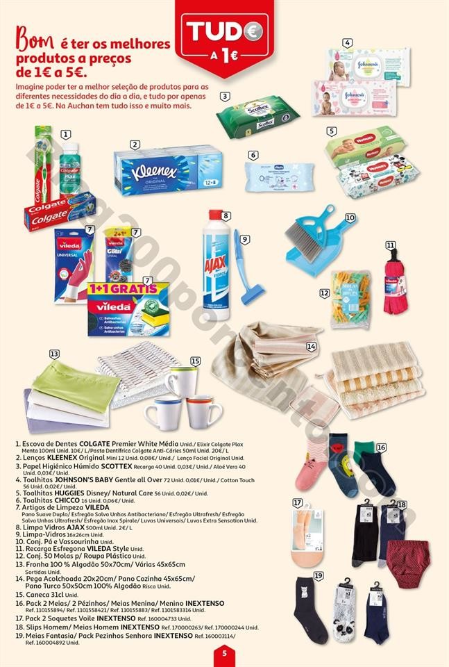 Antevisão Folheto AUCHAN trafego euro promoções