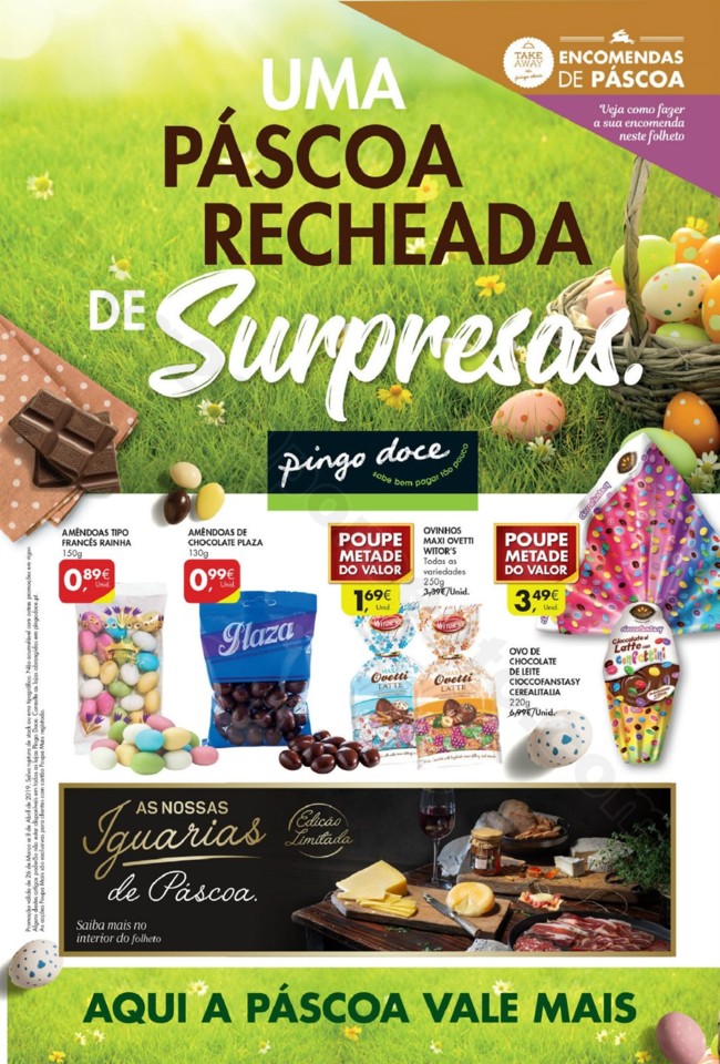 Antevisão Folheto PINGO DOCE Super Páscoa Promo