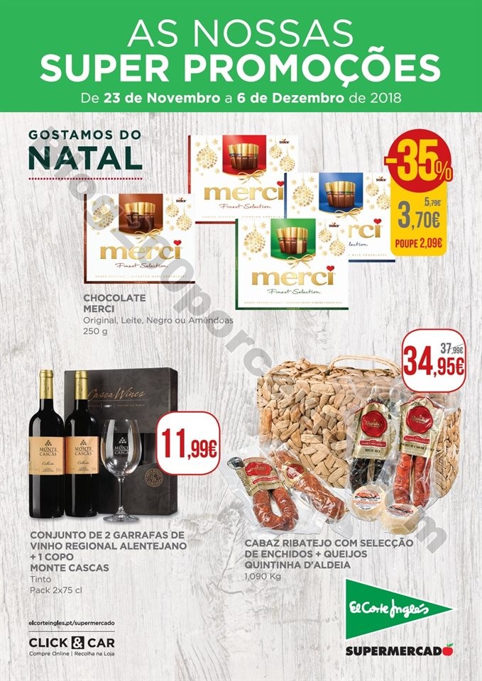 Antevisão Folheto EL CORTE INGLÉS Promoções de